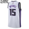 Barn Sacramento Kings Tröja Davion Mitchell Nike 2023-24 Association Edition Vit Swingman